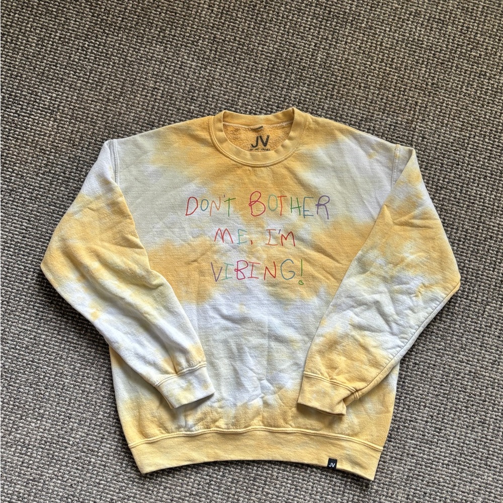 Yellow and Gray Crewneck